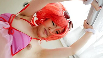 Milf japonaise suce et baise en levrette et cowgirl