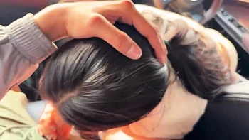 Indian Bhabhi Danny Duck's First Driving Lesson: Big Tits Blowjob & Titty Fuck