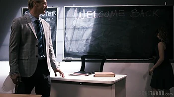 Brunette Milf Blows and Rides Past Her Prime