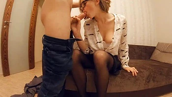 Жесткое любительское минет и анальный догги