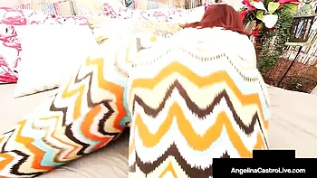 Unschuldige BBW Angelina Castro und Marcy mit fettem Arsch