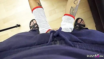 Petite Latina Michy Perez Sucks Big Dick & Takes Anal