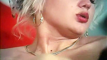 Busty Blonde Gets Fucked in Classic Nightstockings