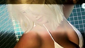 Melissa Debling Strips and Teases Solo in the Shower