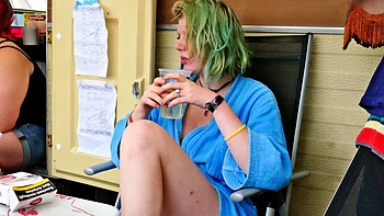 Camille S., a vadia do festival fodida forte