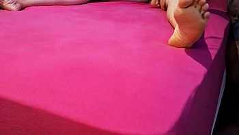 Sie wichste sich verführerisch bei der Massage