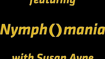 Сьюзан Айн в жёстком золотом душе и писе буккаке