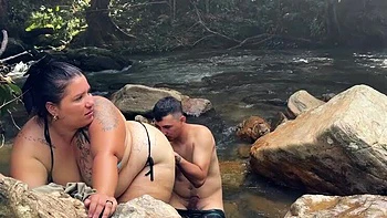 Big Ass Latina Fucked on Beach with Huge Cock