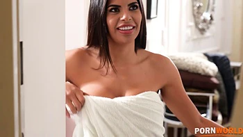 Stud Fucks Busty Neighbor Sheila Ortega on Day Off