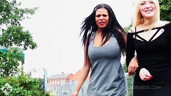 Busty Ebony Catches Roommate Sniffing Panties and Sucks His Cock