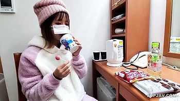 Азиатская тинейджерка на кастинге с фетишем в POV