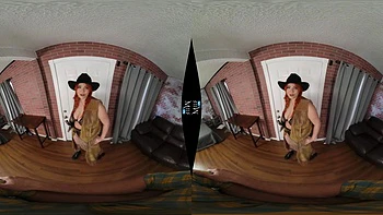 Scarletts großer runder Arsch im VR-Porno