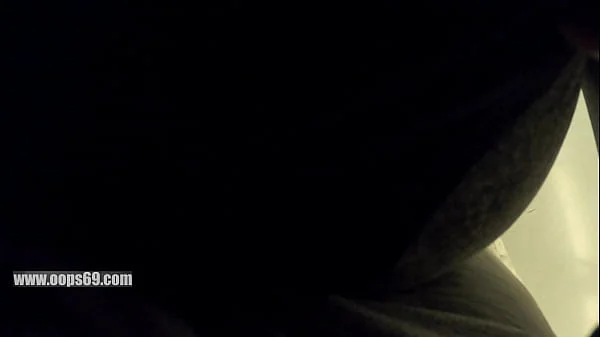 Unknown Man Stuck my Stepsister on the Train Wall and Grinding his Dick on her Ass over Clothes