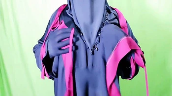 Muslim Hijabi Girl Wants Hard Sex with Friend’s Baby Doll