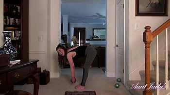 Isabella Joins You for a Yoga Workout