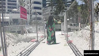 Sultry Latina Angelina Castro’s Huge Tits Play