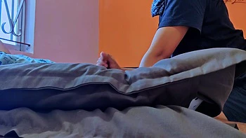 Hot Indian Wife Helps Husband Blow Off Steam