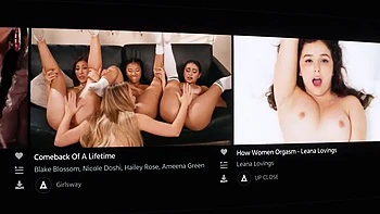 MILF pillada engañando recibe gangbang con DP en la sala