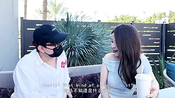 Asian babe with big tits and ass gets fucked hard