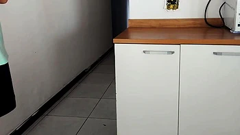 Wife Cheats with Husband’s Friend in Shower Latex Fuck