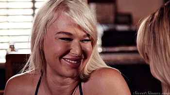 Blonde Doctor Fucks Big-Titted Wife Cowgirl