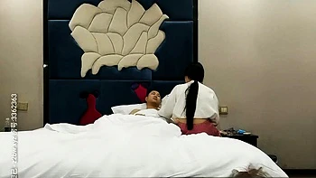 Nerdy amateur caught on hidden cam in lingerie