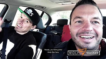 Jessii Van Riva's deep-throat German fuck date