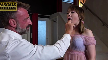 English Amateur Cherry English Gets Ass Smashed Doggy on Chair