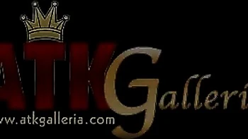 Blonde solo masturbates with toys and spreads pussy