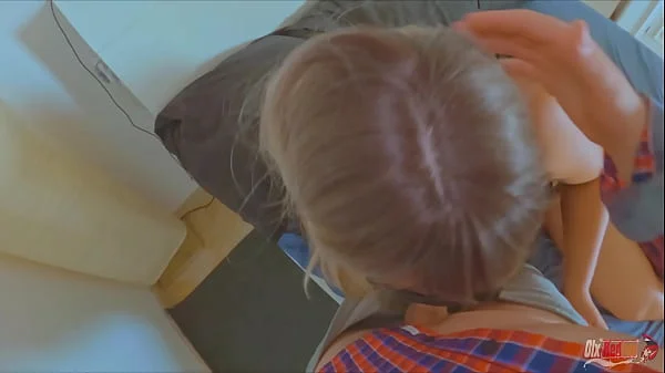 Stepmom did not know that she was asking her stepson to fuck her and cum in her mouth so that she swallowed