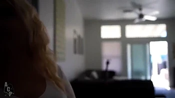 Blonde Milf Drenched in Cum with Big Cock and Ass