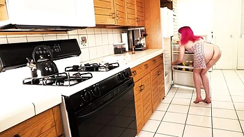 Petite Natalie Stone fucks ass and sucks small cock