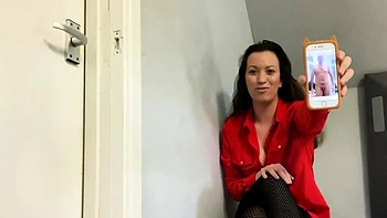 Classy British Babe Teases with Micropenis BDSM Play