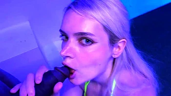 Teen Amber Gets Slammed by Huge BBC in Jacuzzi