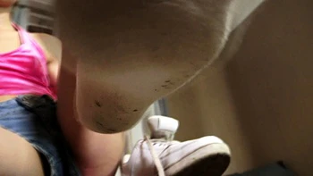 Dirty Socks Smell Drives Foot Fetish Fuck
