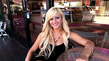 18yo Blonde Danielle Kahn Sucks Big Cocks POV