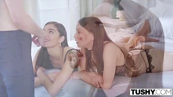 Emily Willis and Bestie Get Their Asses Slammed