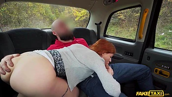 Mia Stone Rides Taxi Cowgirl and Squirts Big Cumshot