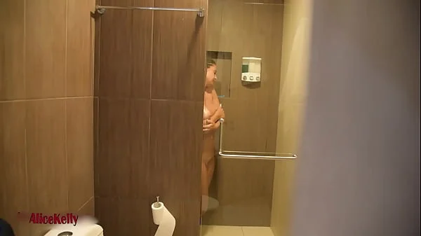 MY ROOMMATE WAS SPYING ON ME AND WHEN I NOTICED SHE HELPED ME TO SHAVE MY BUTT