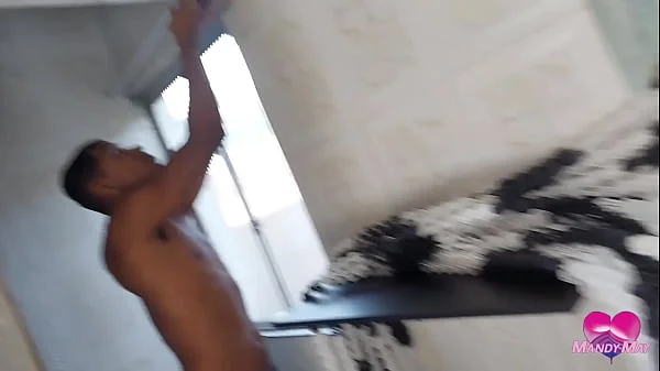 I did a huge squirt twice on the contractor's bbc - 0% pussy