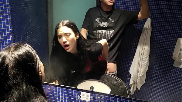 After the party I fucked the hot ass in the motel bathroom!