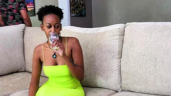 Ebony Big-Tits Model Gets Pussy Slammed Doggystyle