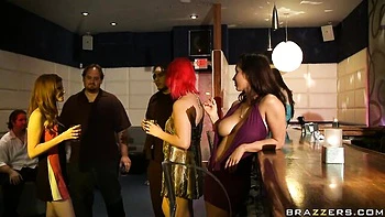 Emotional Isis Love at silicone tits scene