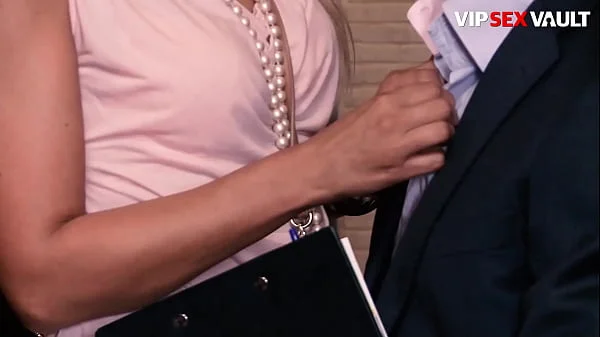 VIP SEX VAULT - (George Uhl, Barra Brass) - Beautiful European Babe Hard Banged By A Real Estate Agent