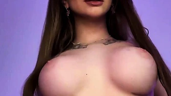Dirty talk with meaty melons and booty in underwear - first