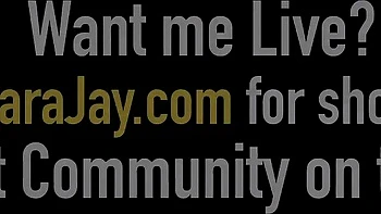 Sara Jay featuring Sara Jay and Angelina Castro's licking pussy smut