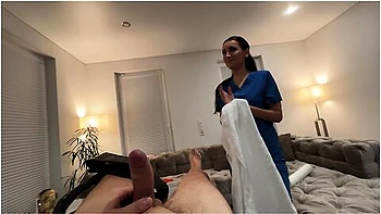 Eva Keks - At-home Massage Turns Into A Happy Surprise