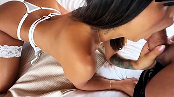 Fucking my petite, beautiful Latina in her Colombia palace