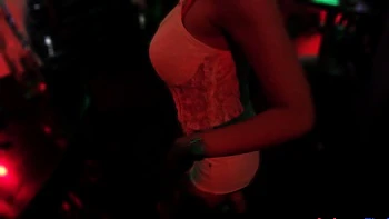 Clubbing with sexy Thai GF and sex after