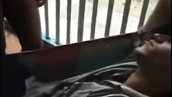 Hot mulatto moaning and cumming: Doggy, Missionary  Amateur Porn